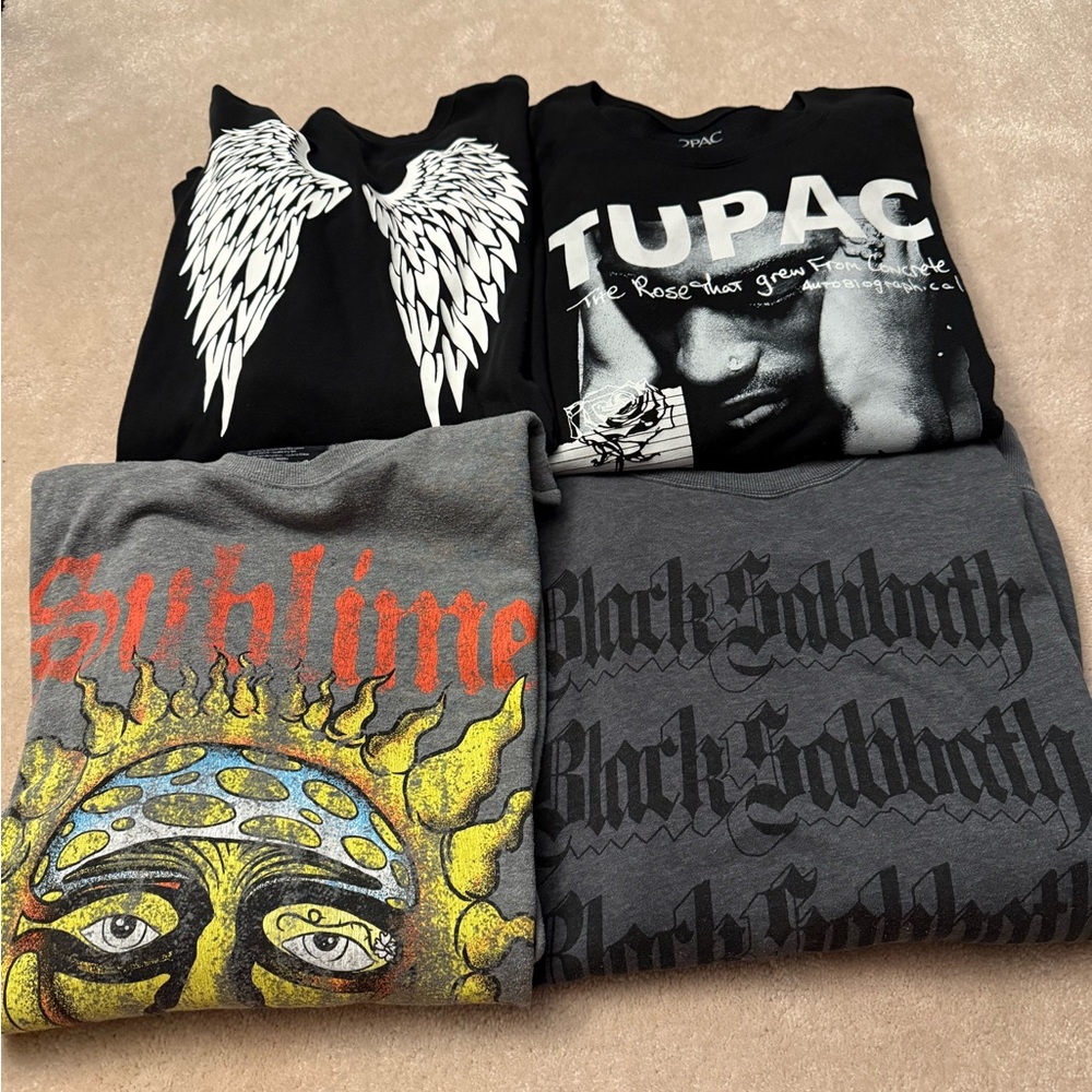 Graphic Band and Artist Sweatshirt Collection